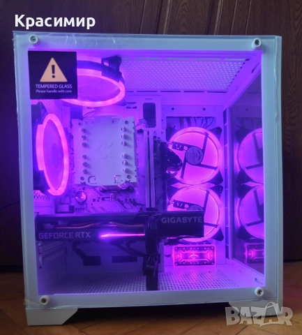 Геймърски компютър Ryzen 5700x, GeForce RTX 3070,32gb ddr4,1tb nvme