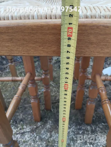 Дървени бар столове С21, снимка 5 - Столове - 49344881