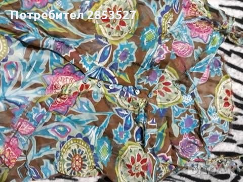 Цветна Блузка нова, снимка 2 - Тениски - 31553854