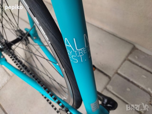 Продавам колела внос от Германия  алуминиев сингъл велосипед TRETWERK ALMA 28 цола, снимка 13 - Велосипеди - 37667756