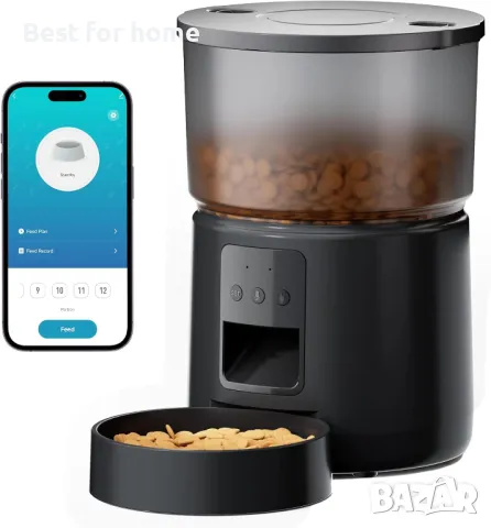  WiFi автоматична хранилка  за домашни любимци 