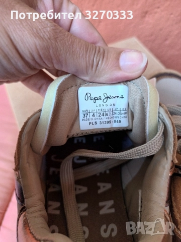 Дамски маратонки Pepe Jeans , снимка 7 - Маратонки - 52484837