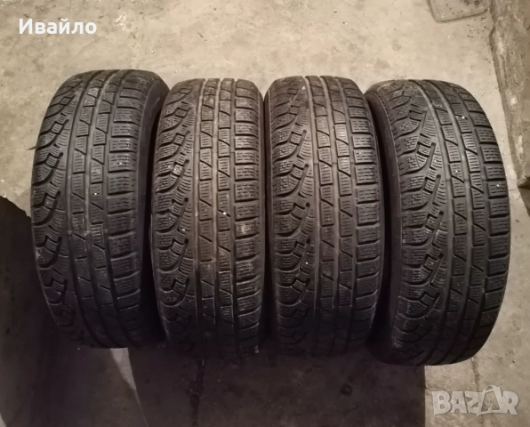 Продавам 4 броя Зимни гуми 205.60.16 на 1 сезон дот 2021 Pireli 