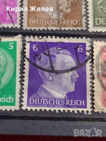 Пощенски марки Дойче Райх АДОЛФ ХИТЛЕР редки уникати за КОЛЕКЦИЯ 37276, снимка 8 - Филателия - 40396979