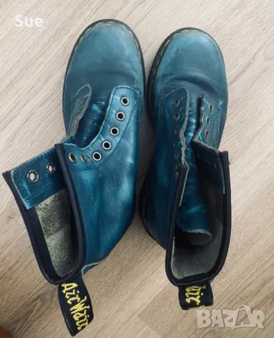 Dr. Martens Дамски кубинки vintage “състарен” стил обувки, снимка 3 - Дамски боти - 49650552