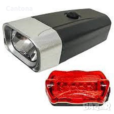 LED фенер и задна светлина за велосипед QX-T0698, снимка 2 - Аксесоари за велосипеди - 44193216