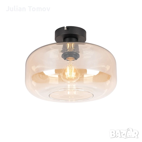 лампа за таван в стил арт деко , снимка 4 - Лампи за таван - 52802609