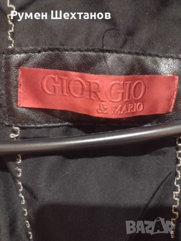 Дамски кожено яке с качулка , снимка 2 - Якета - 52500610