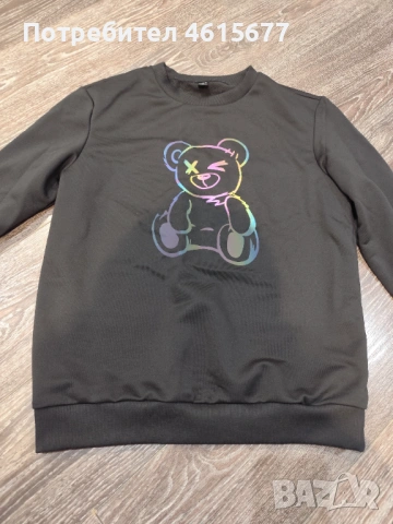 блузка с мече  на Shein 