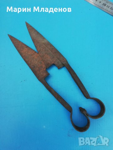 Стара ножица, снимка 2 - Антикварни и старинни предмети - 29471968