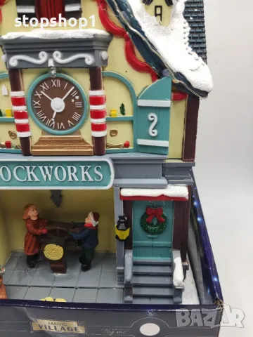 Magic Village Led музикална коледна къща светеща , снимка 4 - Декорация за дома - 48014786