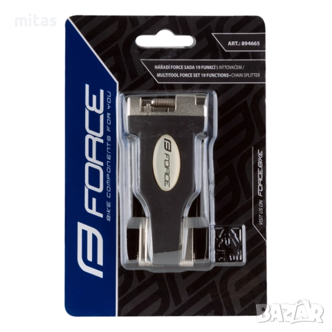 Многофункционален инструмент за велосипед FORCE ECO - 19 функции, снимка 5 - Аксесоари за велосипеди - 52259860