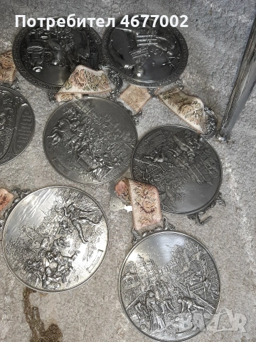 калаено сребърни картини, снимка 2 - Антикварни и старинни предмети - 53291602