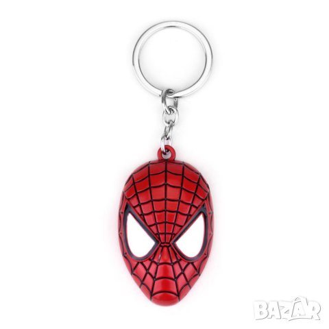 🕸️ Spiderman Колие масивно голямо - Човека Паяк / ключодържател, снимка 9 - Колиета, медальони, синджири - 23312693