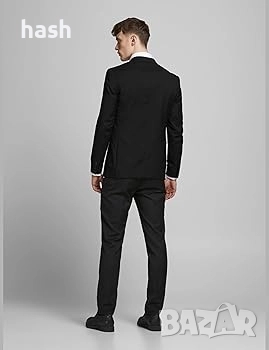 Мъжки костюм Jprfranco Noo, Jack & Jones,размер 54 слим фит, снимка 5 - Костюми - 52415083