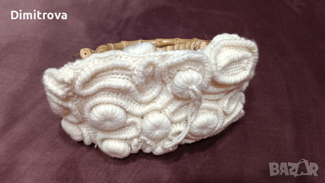Плетена дамска чанта, снимка 3 - Чанти - 53139205