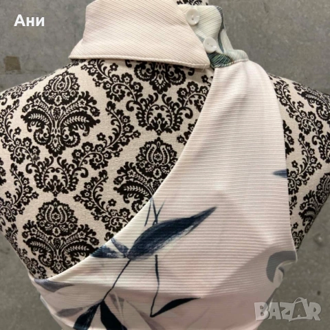 Елегантна рокля с флорален принт , снимка 6 - Рокли - 53250311