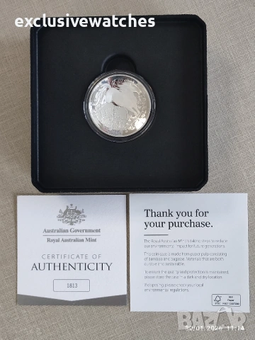 1 унция сребърна монета Австралия RAM Лунен кон 2026 куполна - Proof - Налични 2 бр. , снимка 9 - Нумизматика и бонистика - 53283740