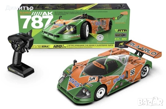 Нова RC кола 1:10 RLAARLO AK787