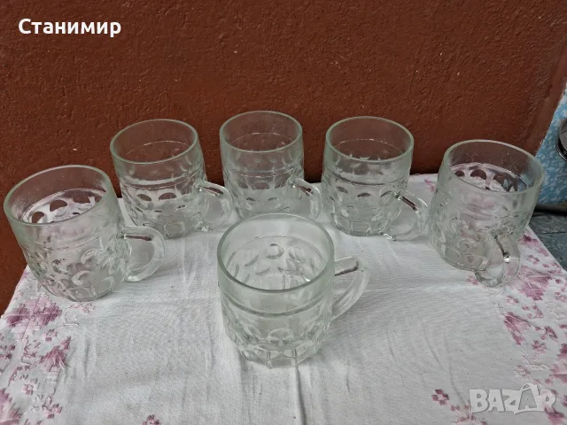 Продавам комплект халби за бира6 бр.,по 400 ml.Неизползвани.