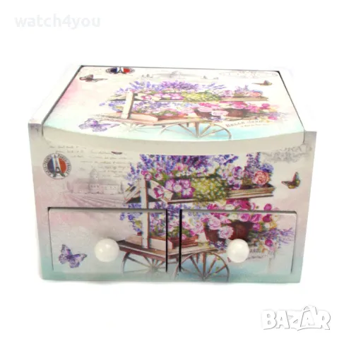 НОВА КУТИЯ ЗА БИЖУТА.КУТИИ ЗА БИЖУТА.VINTAGE ОРГАНАЙЗЕР,ВИНТИДЖ КУТИЯ ЗА БИЖУТА , снимка 4 - Други - 44020784