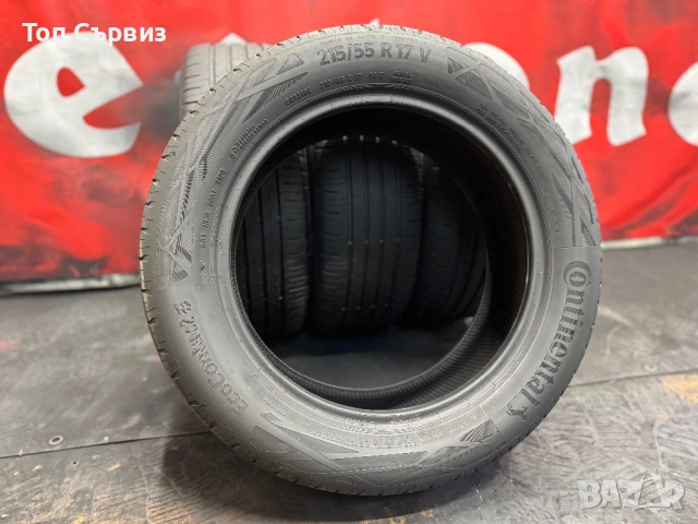 215 55 17, Летни гуми, Continental EcoContact6, 4 броя, снимка 5 - Гуми и джанти - 53952211
