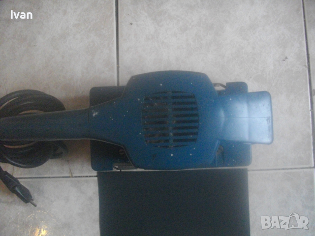 200 Вата Голям 215х114мм Виброшлаф Made in SPAIN-BOSCH-Правоъгълен-Синя Професионална Серия-ОТЛИЧЕН, снимка 10 - Други инструменти - 44736103