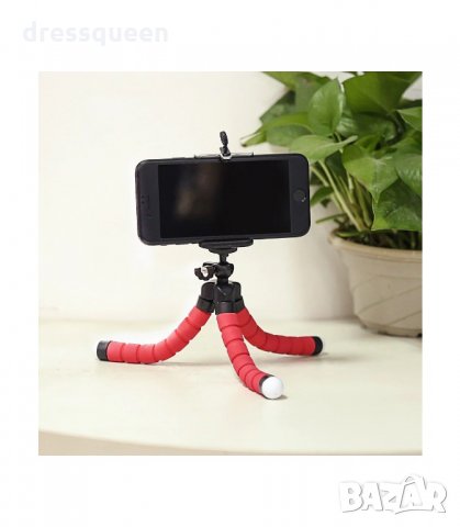 3195 Гъвкав статив за телефон, снимка 6 - Селфи стикове, аксесоари - 34231163
