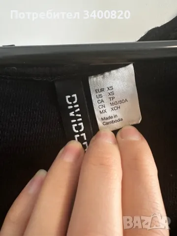 Черна рокля с мрежести участъци , снимка 3 - Рокли - 47492479