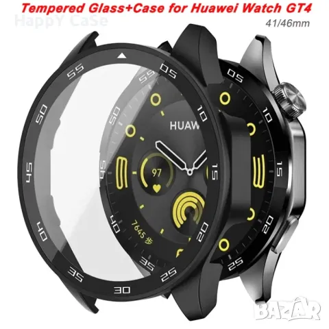 Huawei Watch GT4 / Watch 4 / Твърд удароустойчив кейс с протектор, снимка 2 - Смарт гривни - 41734534