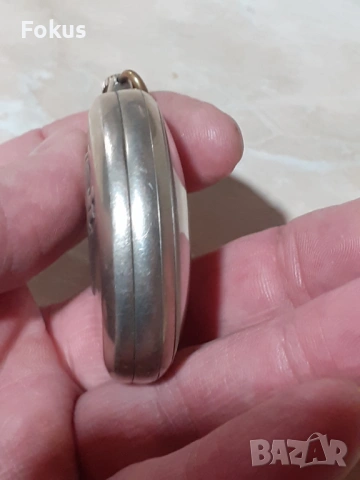 Стар руски джобен часовник Мълния с влак, снимка 3 - Антикварни и старинни предмети - 53347568