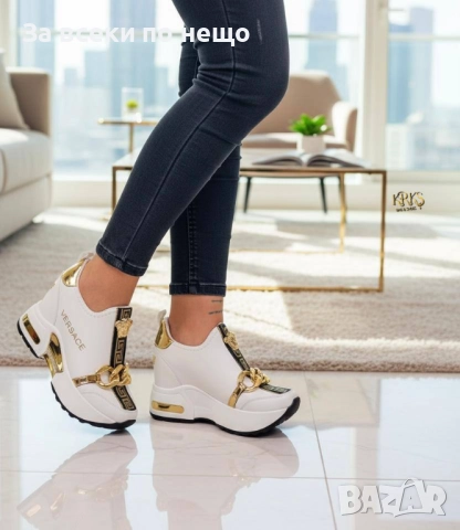 Versace Дамски Маратонки На Платформа👟Дамски Спортни Обувки Версаче - Различни Цветове Код SK312, снимка 3 - Маратонки - 52598603