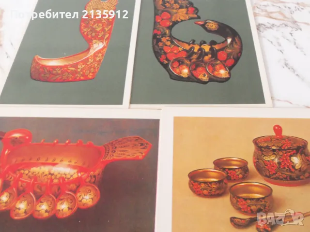 Хохлома, снимка 2 - Декорация за дома - 49801899