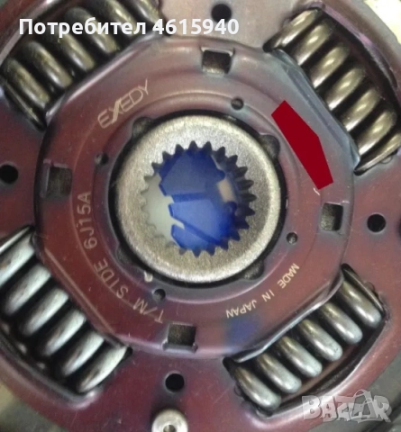 Феродов диск, притискателен диск, аксеален лагер МАЗДА РХ8 MAZDA RX8 , снимка 4 - Части - 52005262