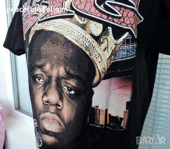 Notorious B.I.G. Shirt King of New York Life After Death Tour 1997 -тениска размер L , снимка 3 - Тениски - 50838050