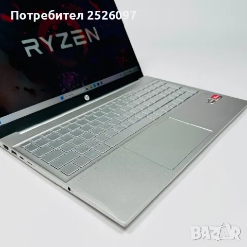HP Pavilion 15/FHD IPS/Ryzen 3 5300U/8GB DDR4/256GB NVMe/Подсветка, снимка 4 - Лаптопи за работа - 48831227