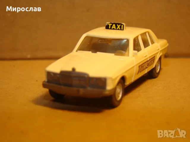 WIKING H0 1/87 MERCEDES BENZ TAXI ТАКСИ МОДЕЛ КОЛИЧКА, снимка 2 - Колекции - 48779196