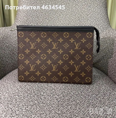 КАТО ЧИСТО НОВ Louis Vuitton Clutch