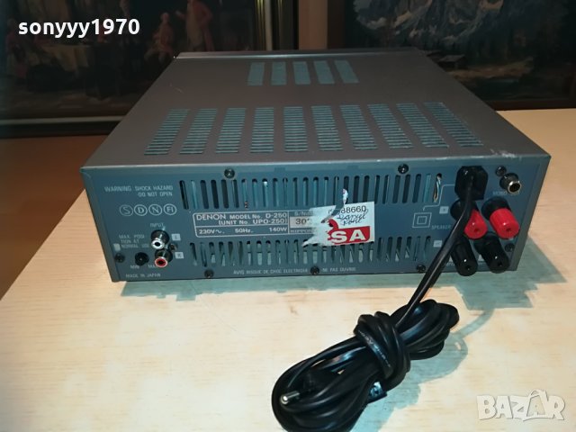 denon power ampli-made in japan-внос germany, снимка 10 - Ресийвъри, усилватели, смесителни пултове - 29146629