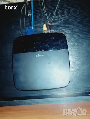 4-канален DVR + 4 бр. камери + окабеляването + монитор