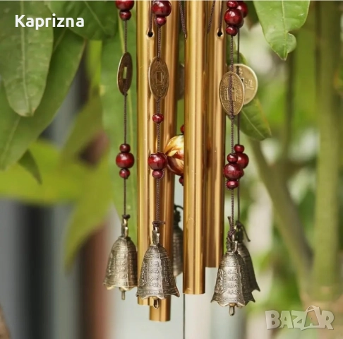 Вятърни звънчета с монетки, снимка 3 - Декорация за дома - 37418171