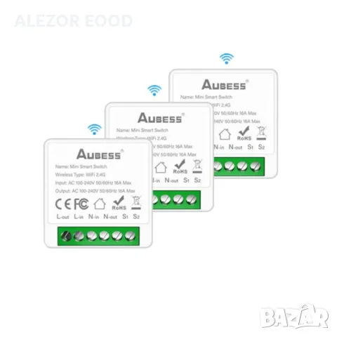 ПРОМОх3 Wi Fi Мини Интелигентно реле - Превключвател 16A promo4081