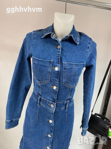 Дънкова рокля на zara, снимка 2 - Рокли - 53008193