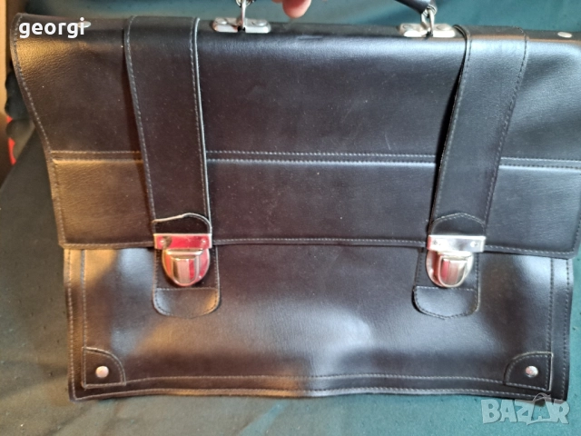 кожена чанта за документи  28/2, снимка 3 - Чанти - 51842444