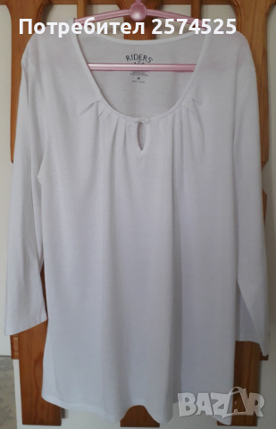 Riders by Lee американска бяла блуза, L