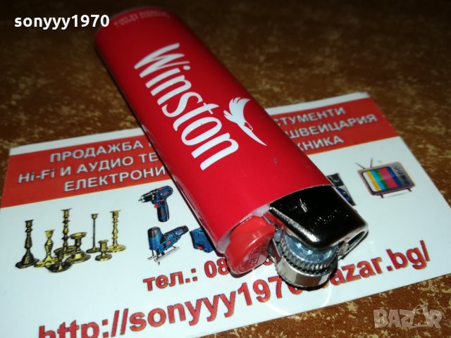 WINSTON-ЧЕРВЕНА ЗАПАЛКА 2110212025, снимка 4 - Запалки - 34541142