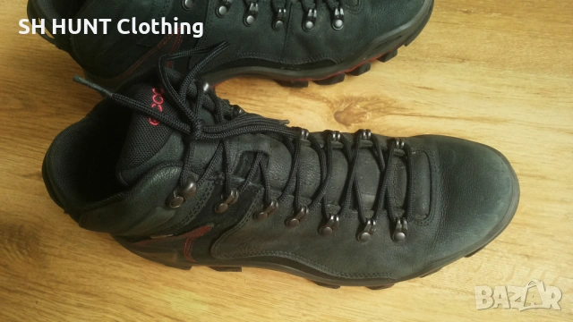 ECCO TERRA VG GORE-TEX YAK Leather Boots размер EUR 43 естествена кожа водонепромокаеми - 2393, снимка 9 - Мъжки боти - 53880411