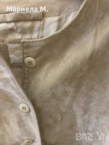 Catalogue Велурена жилетка/сако, S, като нова, снимка 2 - Сака - 39875707