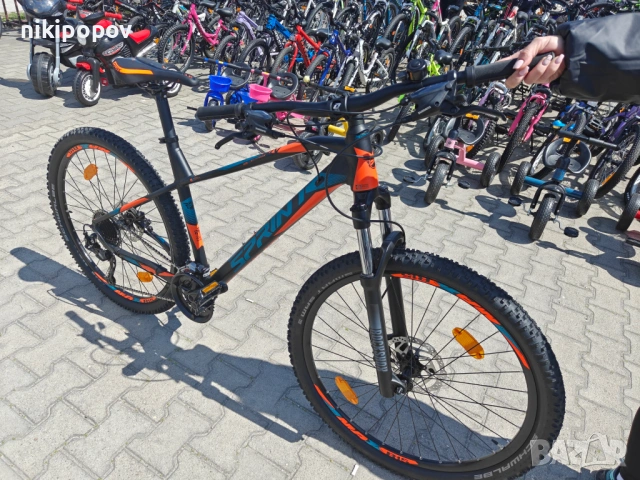 PA Велосипед 27.5" APOLON черен/оранж, снимка 4 - Велосипеди - 54276972