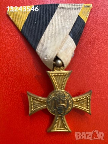 Орден медал кръст за 10 Х години отлична служба Борис III, снимка 2 - Антикварни и старинни предмети - 42819659